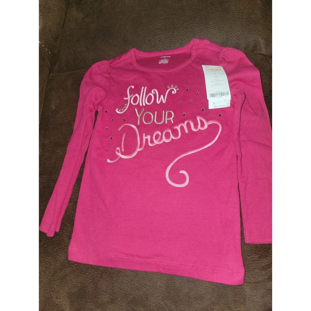 Gymboree star of the show follow your dreams‎ top star jeans size 4 nwt